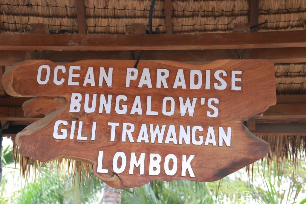 Oceane Paradise Bungalow Gili Trawangan Kültér fotó