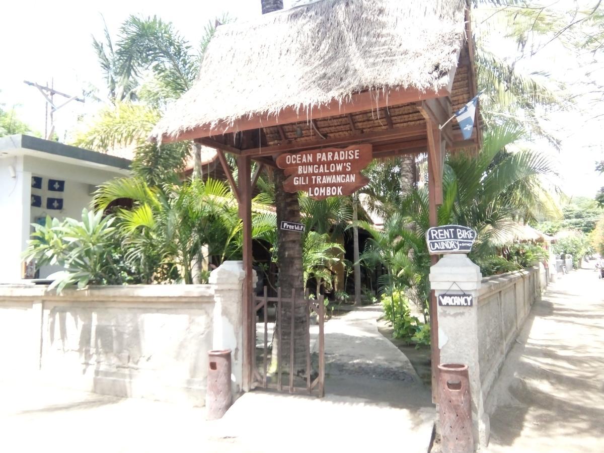 Oceane Paradise Bungalow Gili Trawangan Kültér fotó